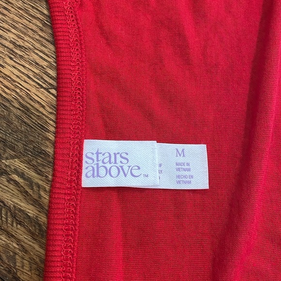 FREE when bundled with any item | Long-Sleeved Henley Pajama Top | Womens size M - Picture 2 of 3